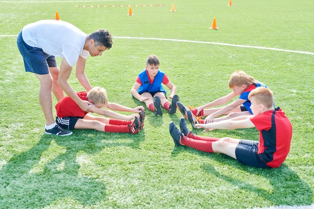 youth football drills for beginners